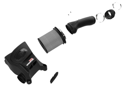Momentum HD Cold Air Intake System w/ Pro Dry S Filter Toyota Land Cruiser (J200) 08-21 V8-4.5L (td) aFe Power-1