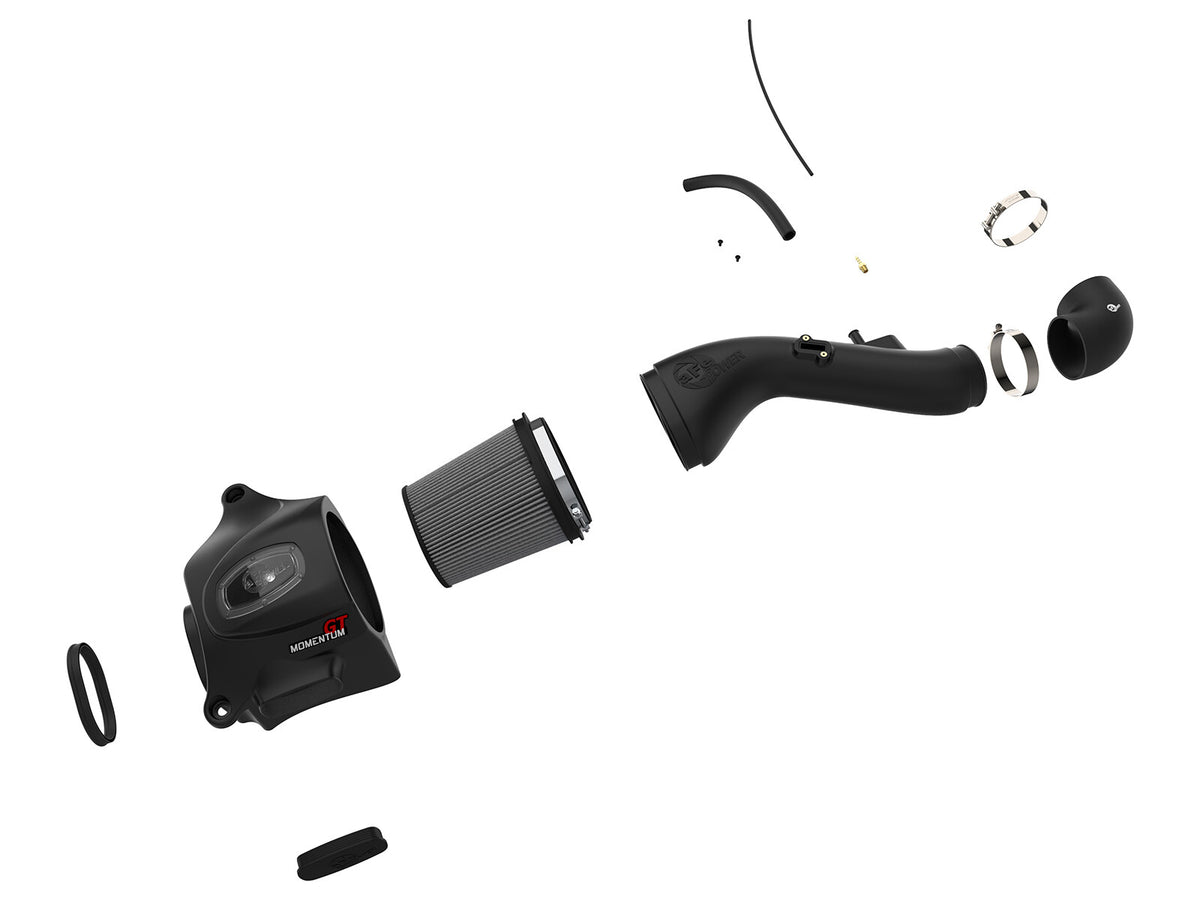 Momentum GT Cold Air Intake System w/ Pro Dry S Filter Toyota Land Cruiser (J200) 08-11 V8-4.7L aFe Power-4