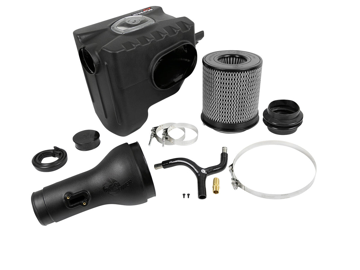 Momentum HD Cold Air Intake System w/ Pro Dry S Filter Nissan Titan Xd 16-24 V8-5.6L aFe Power-2