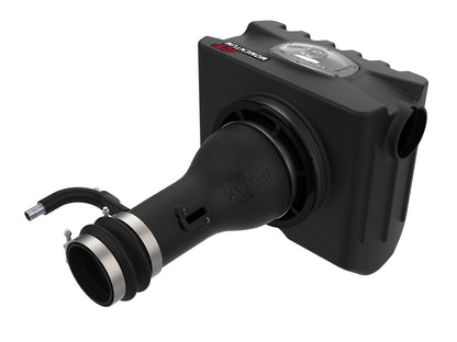 Momentum HD Cold Air Intake System w/ Pro Dry S Filter Nissan Titan Xd 16-24 V8-5.6L aFe Power-3