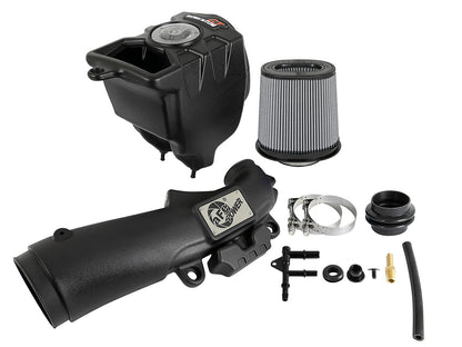 Momentum GT Cold Air Intake System w/ Pro Dry S Filter Jeep Wrangler (Jl) 18-23 L4-2.0L (t) aFe Power-3