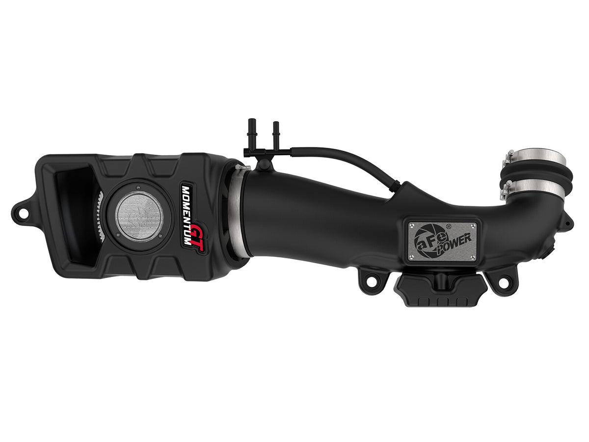 Momentum GT Cold Air Intake System w/ Pro Dry S Filter Jeep Wrangler (Jl) 18-23 L4-2.0L (t) aFe Power-6