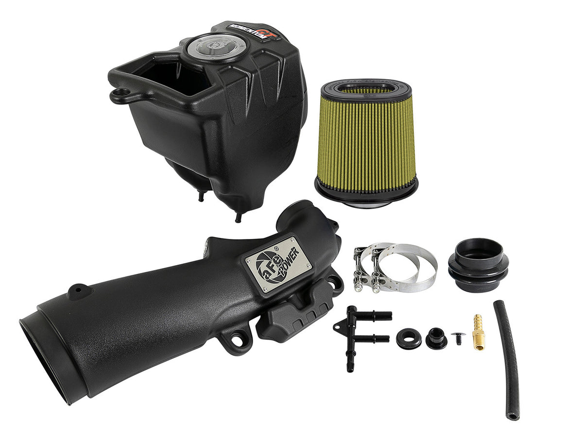 Momentum GT Cold Air Intake System w/ Pro Guard 7 Filter Jeep Wrangler (Jl) 18-23 L4-2.0L (t) aFe Power-4