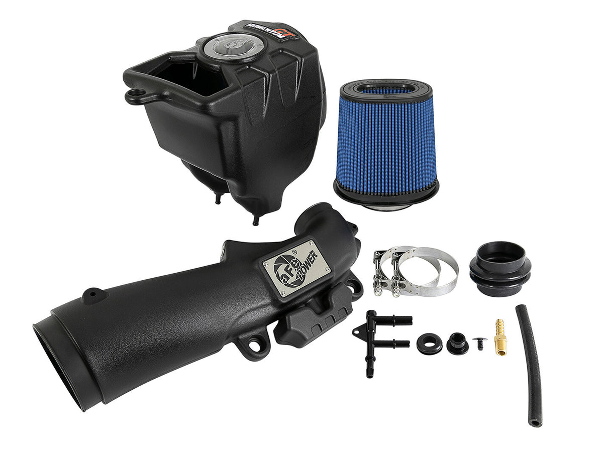 Momentum GT Cold Air Intake System w/ Pro 5R Filter Jeep Wrangler (Jl) 18-23 L4-2.0L (t) aFe Power-3