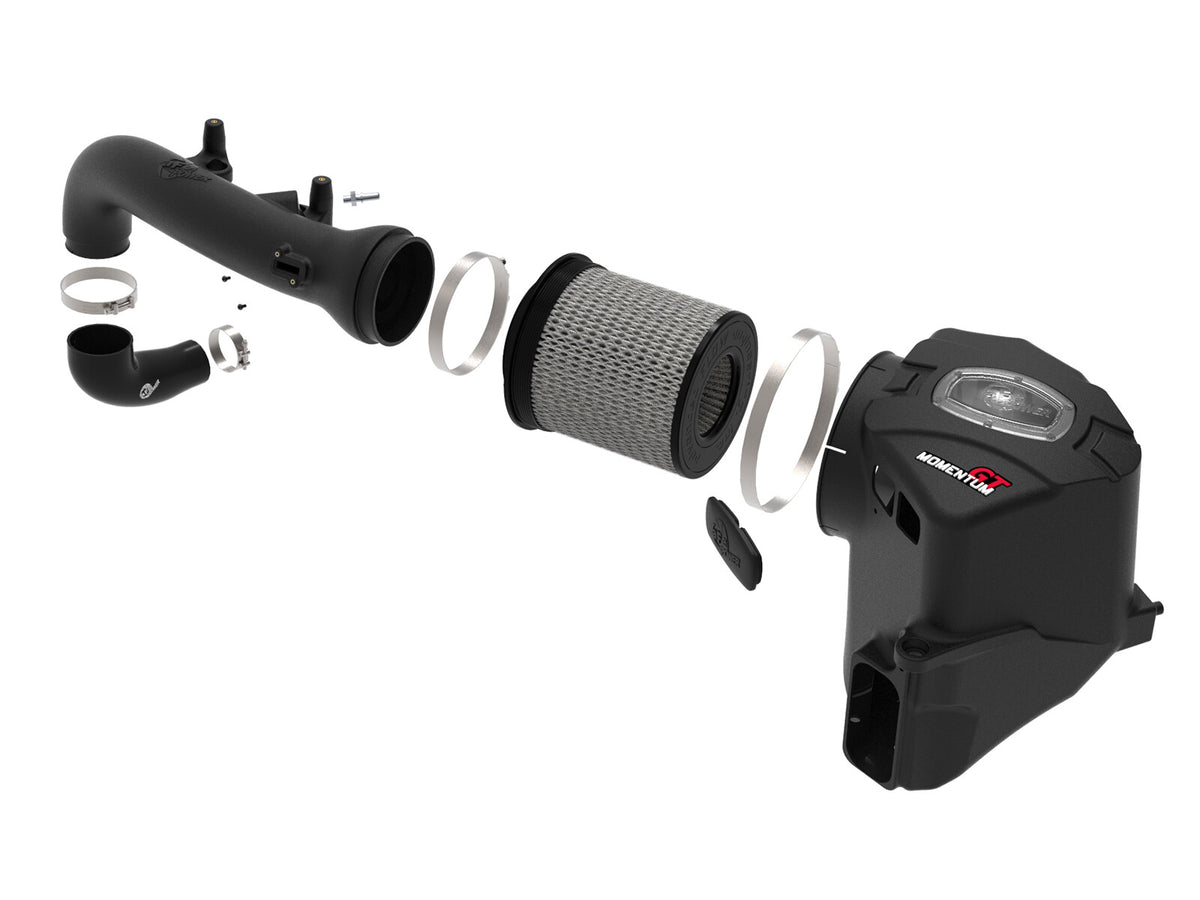 Momentum GT Cold Air Intake System w/ Pro Dry S Filter GM Silverado/Sierra 1500 19-26 L4-2.7L (t) aFe Power-1
