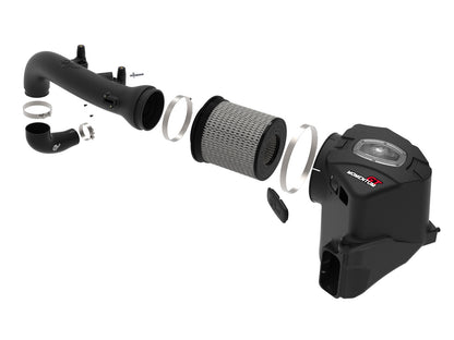 Momentum GT Cold Air Intake System w/ Pro Dry S Filter GM Silverado/Sierra 1500 19-26 L4-2.7L (t) aFe Power-1