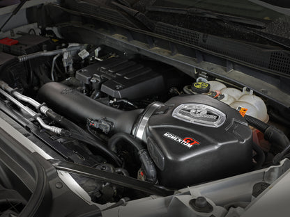 Momentum GT Cold Air Intake System w/ Pro Dry S Filter GM Silverado/Sierra 1500 19-26 L4-2.7L (t) aFe Power-5