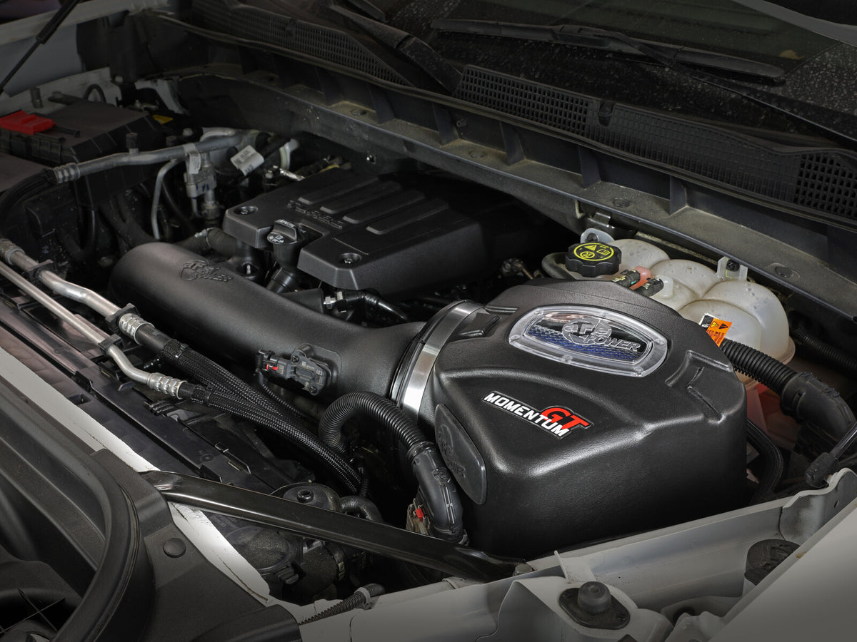 Momentum GT Cold Air Intake System w/ Pro 5R Filter GM Silverado/Sierra 1500 19-26 L4-2.7L (t) aFe Power-5