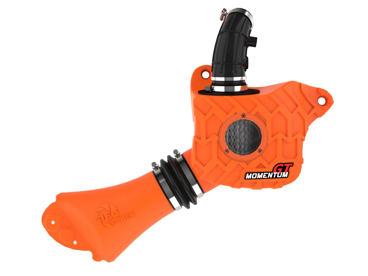 Momentum GT Cold Air Intake System Orange w/ Pro Dry S Filter Suzuki Jimny 19-26 L4-1.5L aFe Power-4