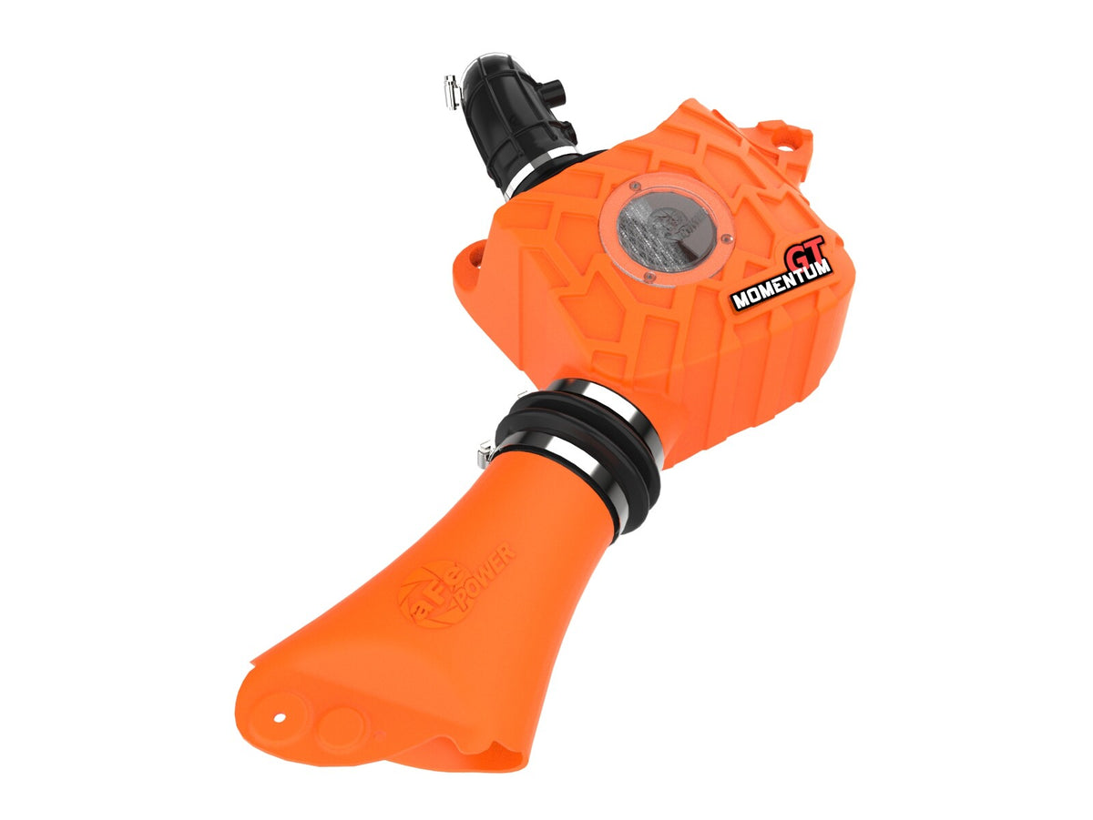 Momentum GT Cold Air Intake System Orange w/ Pro Dry S Filter Suzuki Jimny 19-26 L4-1.5L aFe Power-5