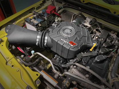 Momentum GT Cold Air Intake System w/ Pro Dry S Filter Suzuki Jimny 19-26 L4-1.5L aFe Power-6