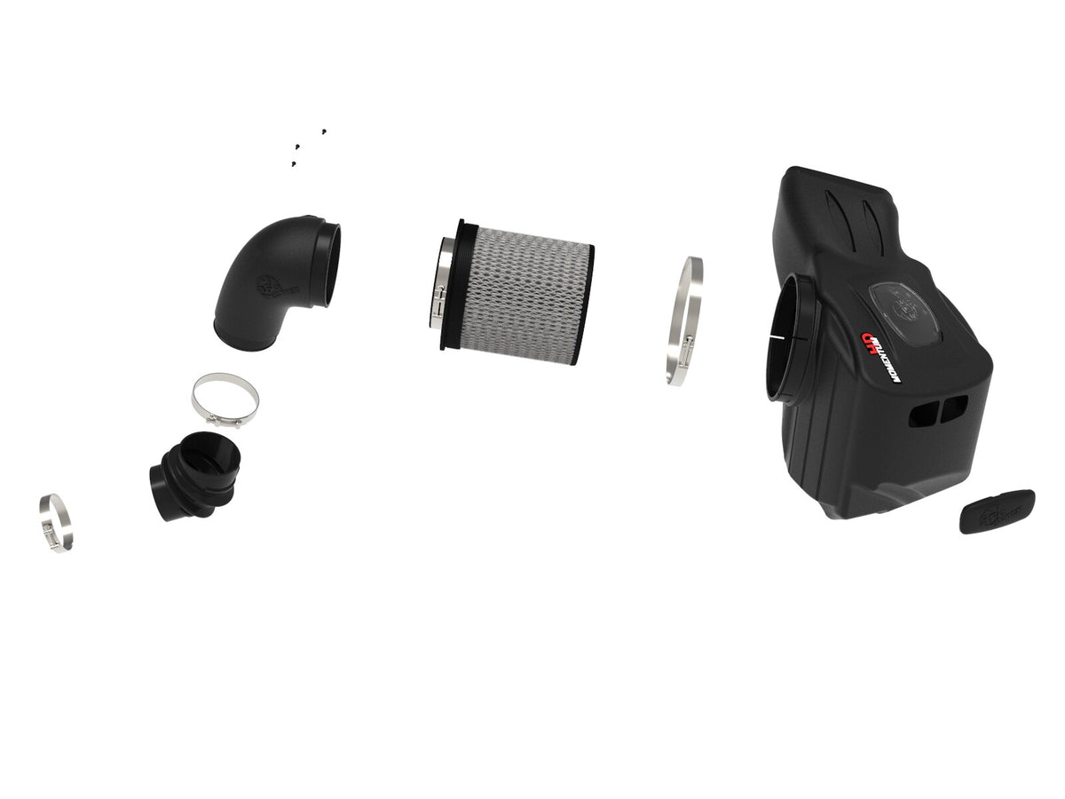 Momentum HD Cold Air Intake System w/ Pro Dry S Filter Ram Diesel Trucks 19-24 L6-6.7L (td) aFe Power-1