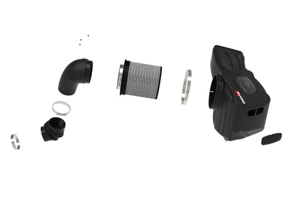 Momentum HD Cold Air Intake System w/ Pro Dry S Filter Ram Diesel Trucks 19-24 L6-6.7L (td) aFe Power-1