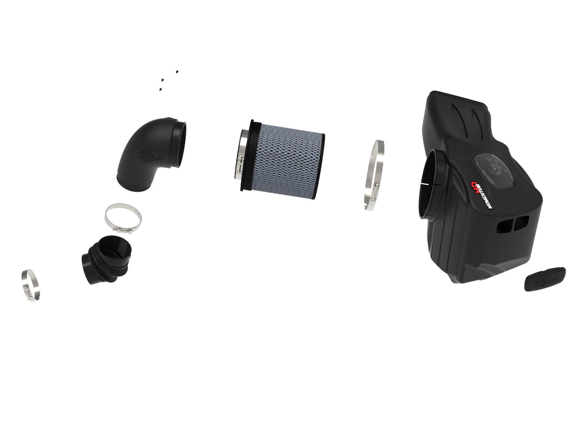 Momentum HD Cold Air Intake System w/ Pro 10R Filter Ram Diesel Trucks 19-24 L6-6.7L (td) aFe Power-1