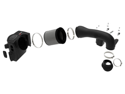 Momentum GT Cold Air Intake System w/ Pro Dry S Filter GM 2500/3500HD 20-26 V8-6.6L L8T aFe Power-1