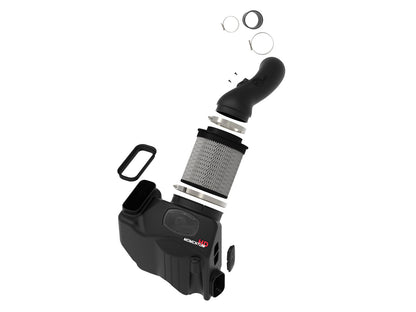 Momentum HD Cold Air Intake System w/ Pro Dry S Filter GM Diesel Trucks 20-26 V8-6.6L (td) L5P aFe Power-1