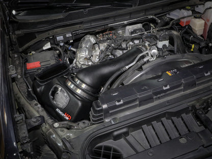 Momentum HD Cold Air Intake System w/ Pro Dry S Filter GM Diesel Trucks 20-26 V8-6.6L (td) L5P aFe Power-5
