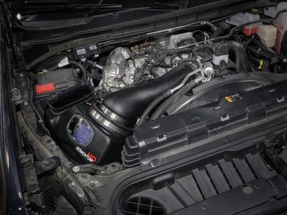 Momentum HD Cold Air Intake System w/ Pro 10R Filter GM Diesel Trucks 20-26 V8-6.6L (td) L5P aFe Power-5