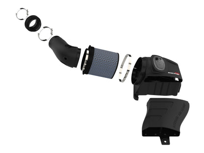 Momentum HD Cold Air Intake System w/ Pro 10R Filter Ford Powerstroke 94-97 V8-7.3L (td) aFe Power-1
