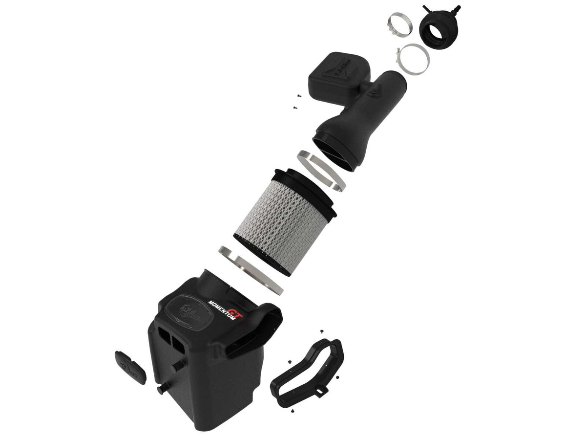 Momentum GT Cold Air Intake System w/ Pro Dry S Filter Ford F-250/F-350 20-22 V8-7.3L aFe Power-1
