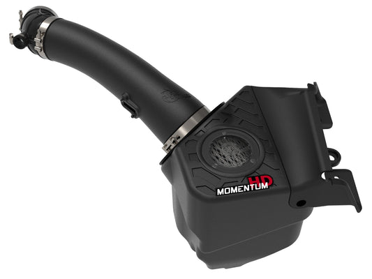 Momentum HD Cold Air Intake System w/ Pro Dry S Filter Jeep Wrangler (Jl)/Gladiator (Jt) 20-23 V6-3.0L (td) EcoDiesel aFe Power