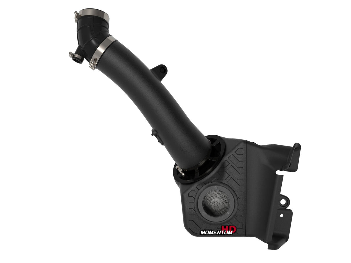 Momentum HD Cold Air Intake System w/ Pro Dry S Filter Jeep Wrangler (Jl)/Gladiator (Jt) 20-23 V6-3.0L (td) EcoDiesel aFe Power-4
