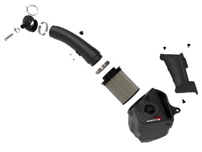 Momentum HD Cold Air Intake System w/ Pro Guard 7 Filter Jeep Wrangler (Jl)/Gladiator (Jt) 20-23 V6-3.0L (td) EcoDiesel aFe Power-1