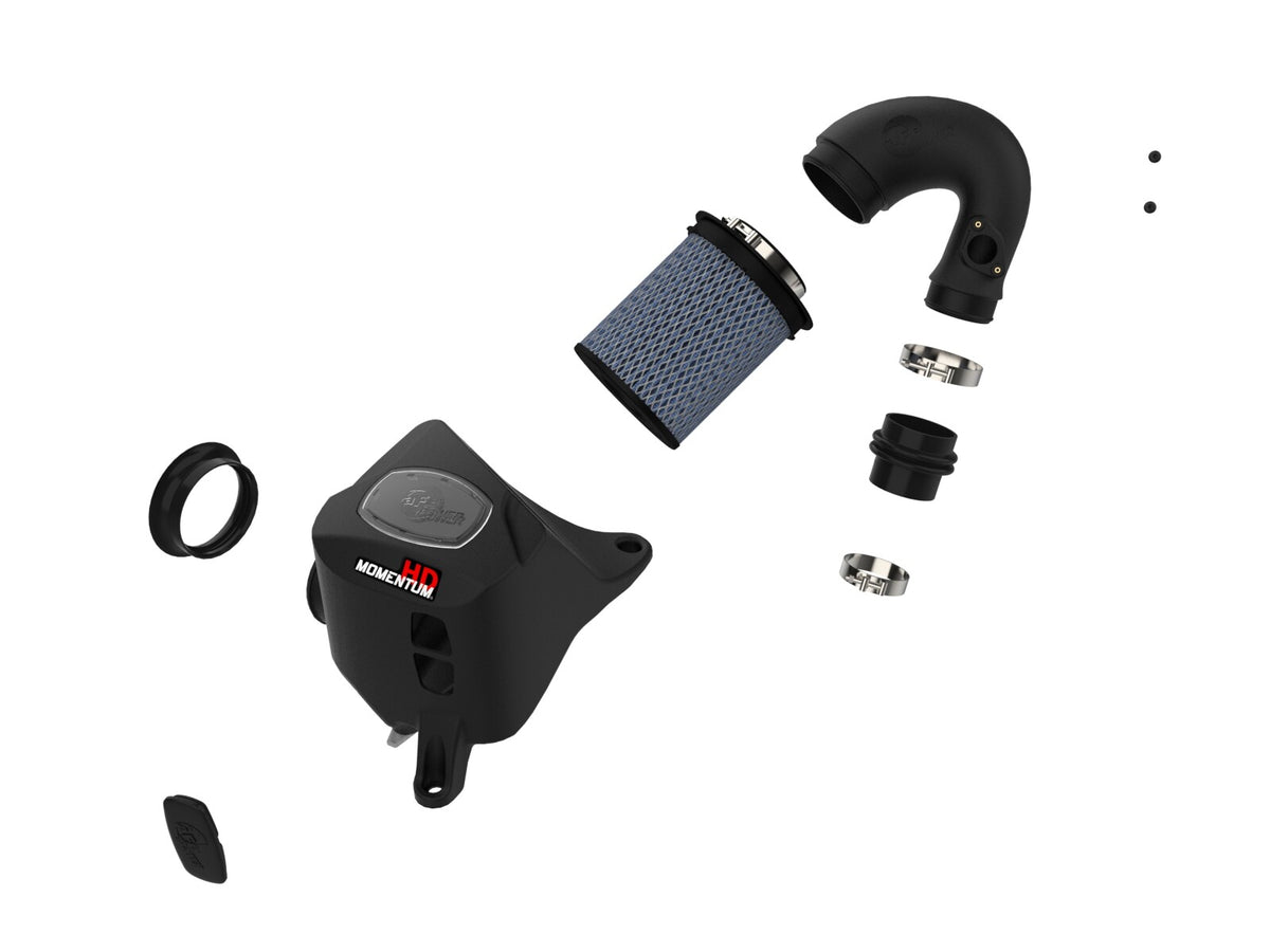 Momentum HD Cold Air Intake System w/ Pro 10R Filter Toyota Hilux 15-26 L4-2.4/2.8L (td) aFe Power-1