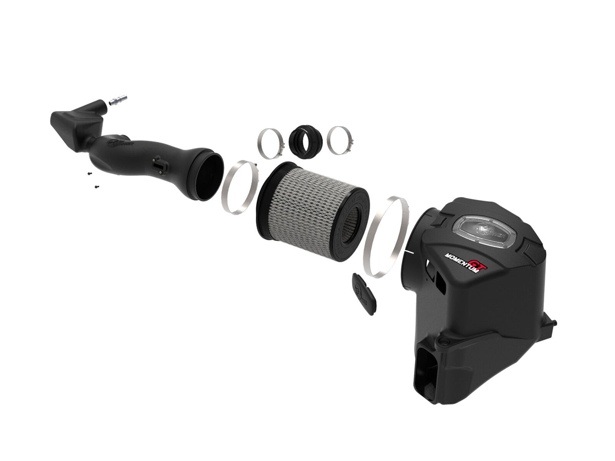 Momentum GT Cold Air Intake System w/ Pro Dry S Filter GM Trucks/SUVs 19-26 V8-5.3L aFe Power-1