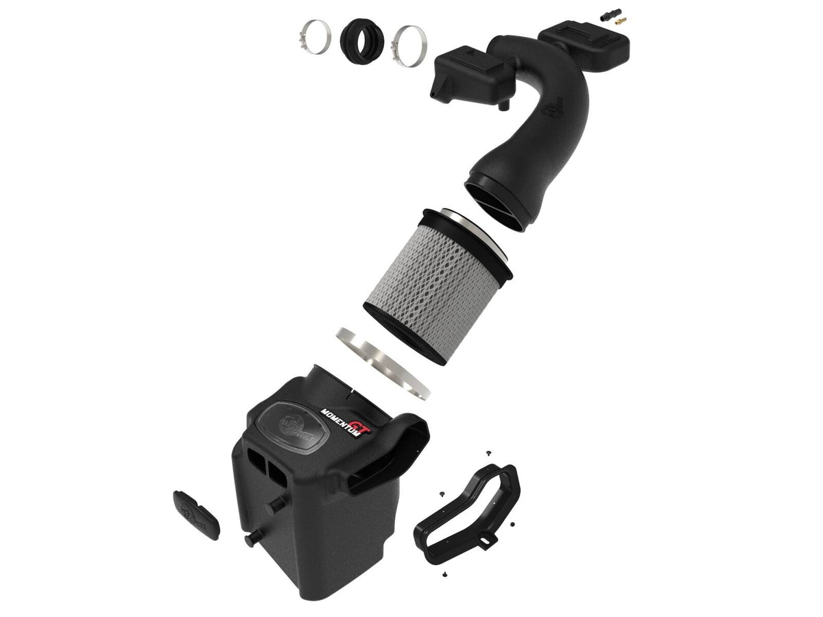 Momentum GT Cold Air Intake System w/ Pro Dry S Filter Ford F-250/F-350 20-22 V8-6.2L aFe Power-1
