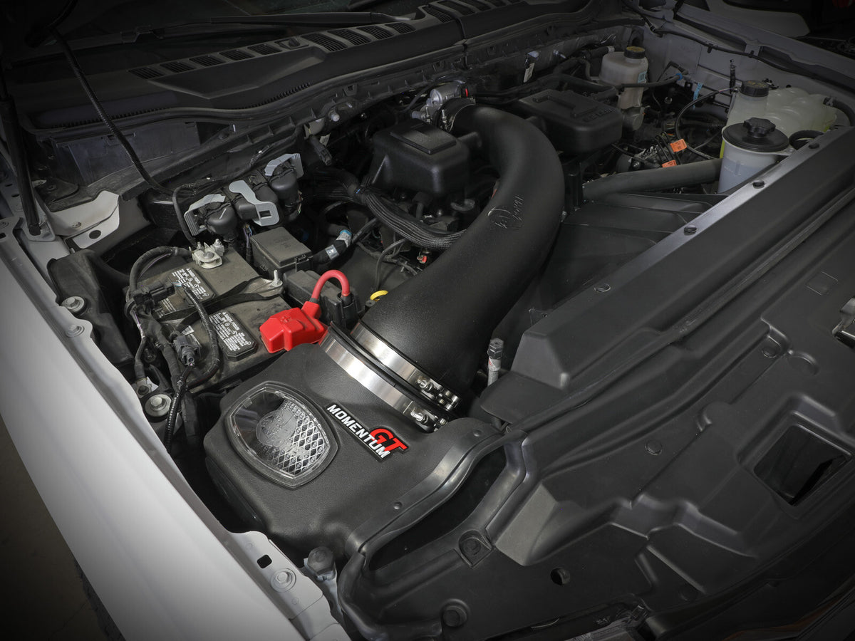Momentum GT Cold Air Intake System w/ Pro Dry S Filter Ford F-250/F-350 20-22 V8-6.2L aFe Power-5