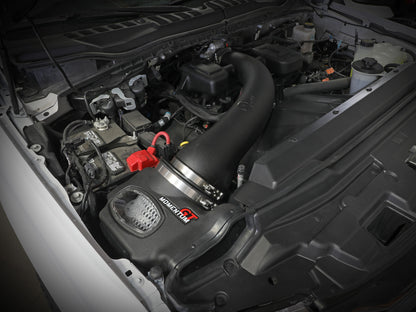 Momentum GT Cold Air Intake System w/ Pro Dry S Filter Ford F-250/F-350 20-22 V8-6.2L aFe Power-5