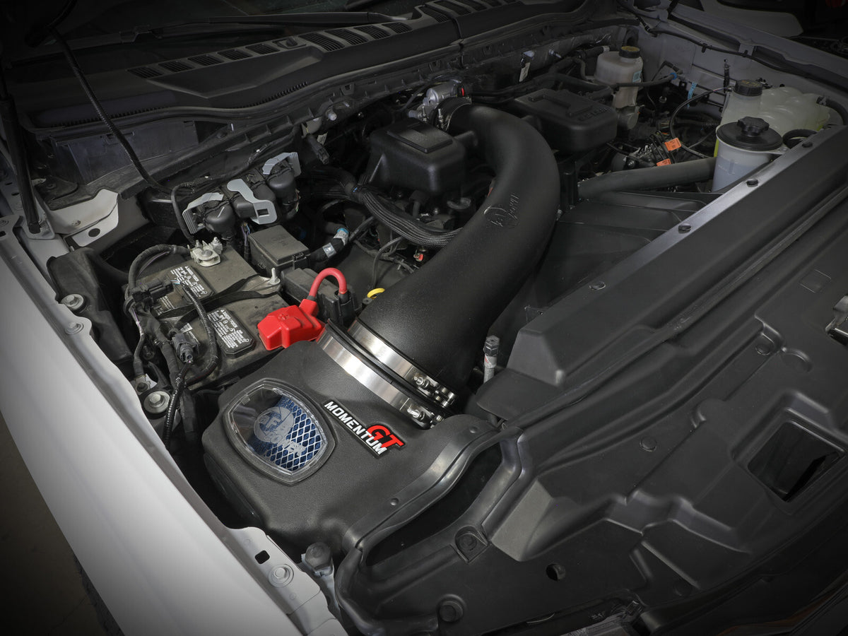 Momentum GT Cold Air Intake System w/ Pro 5R Filter Ford F-250/F-350 20-22 V8-6.2L aFe Power-5