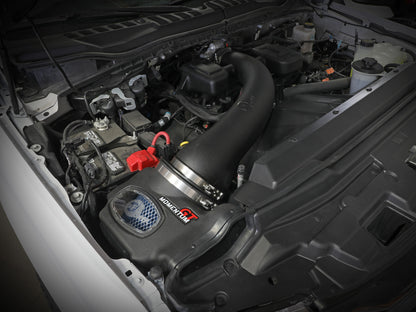 Momentum GT Cold Air Intake System w/ Pro 5R Filter Ford F-250/F-350 20-22 V8-6.2L aFe Power-5