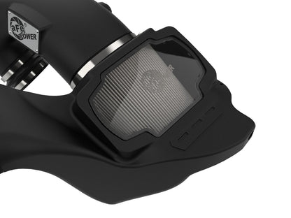 Momentum GT Cold Air Intake System w/ Pro Dry S Filter Ford F-150 21-26 V6-3.5L (tt) aFe Power-5