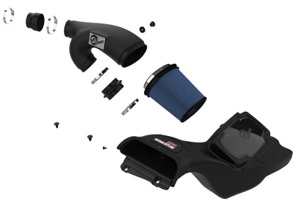 Momentum GT Cold Air Intake System w/ Pro 5R Filter Ford F-150 21-26 V6-3.5L (tt) aFe Power-1