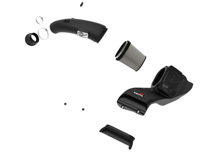 Momentum GT Cold Air Intake System w/ Pro Dry S Filter Ford F-150 21-26 V8-5.0L aFe Power-1