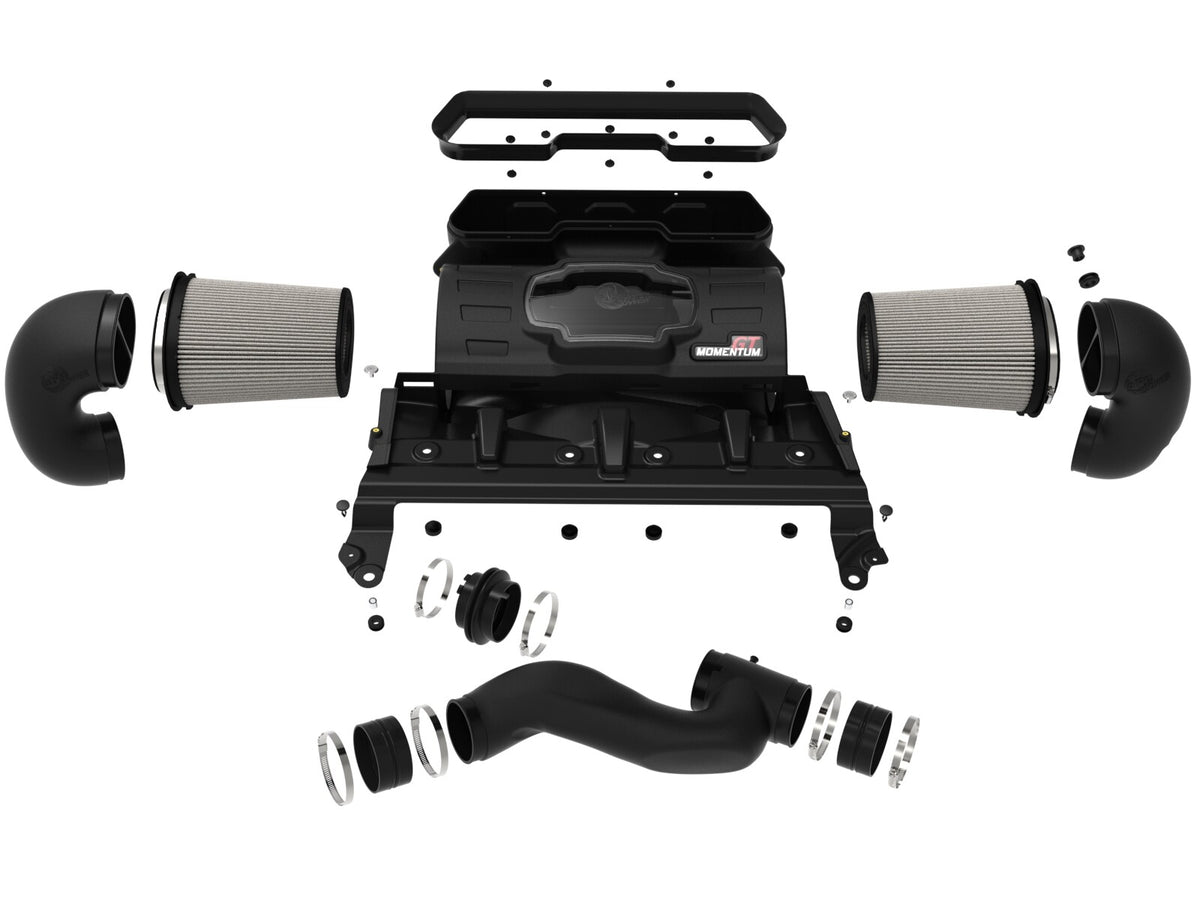 Momentum GT Cold Air Intake System w/ Pro Dry S Filter Ram 1500 Trx 21-24 V8-6.2L (sc) aFe Power-1