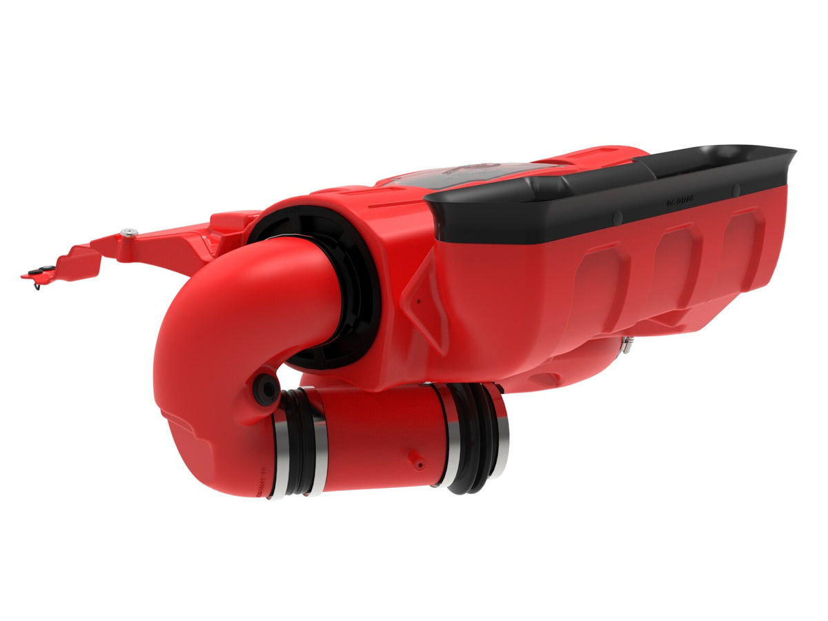 Momentum GT Cold Air Intake System Red w/ Pro Dry S Filter Ram 1500 Trx 21-24 V8-6.2L (sc) aFe Power-5
