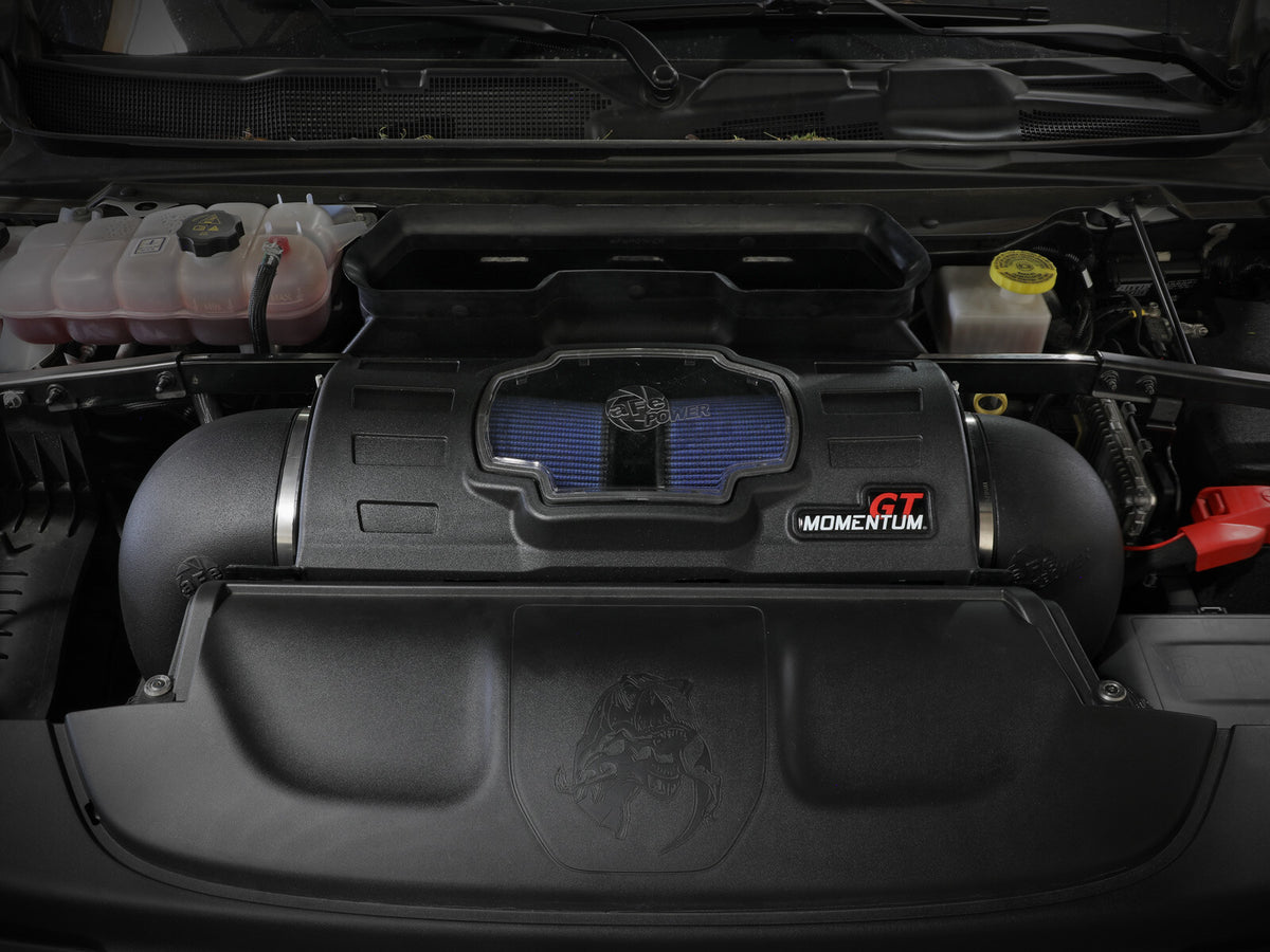 Momentum GT Cold Air Intake System w/ Pro 5R Filter Ram 1500 Trx 21-24 V8-6.2L (sc) aFe Power-7