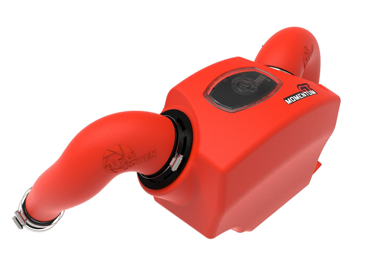 Momentum GT Cold Air Intake System Red w/ Pro Dry S Filter Ford Explorer St 20-26 V6-3.0L (tt) aFe Power-2