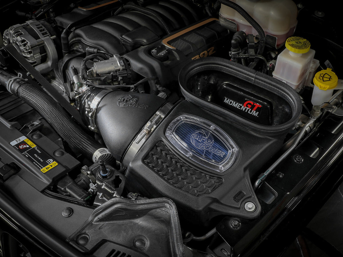 Momentum GT Cold Air Intake System w/ Pro 5R Filter Jeep Wrangler 392 21-26 V8-6.4L aFe Power-5