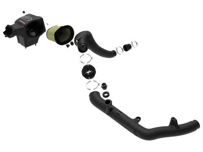 Momentum GT Cold Air Intake System w/ Pro Guard 7 Filter Ford Bronco 21-26 V6-2.7L (tt) aFe Power-1