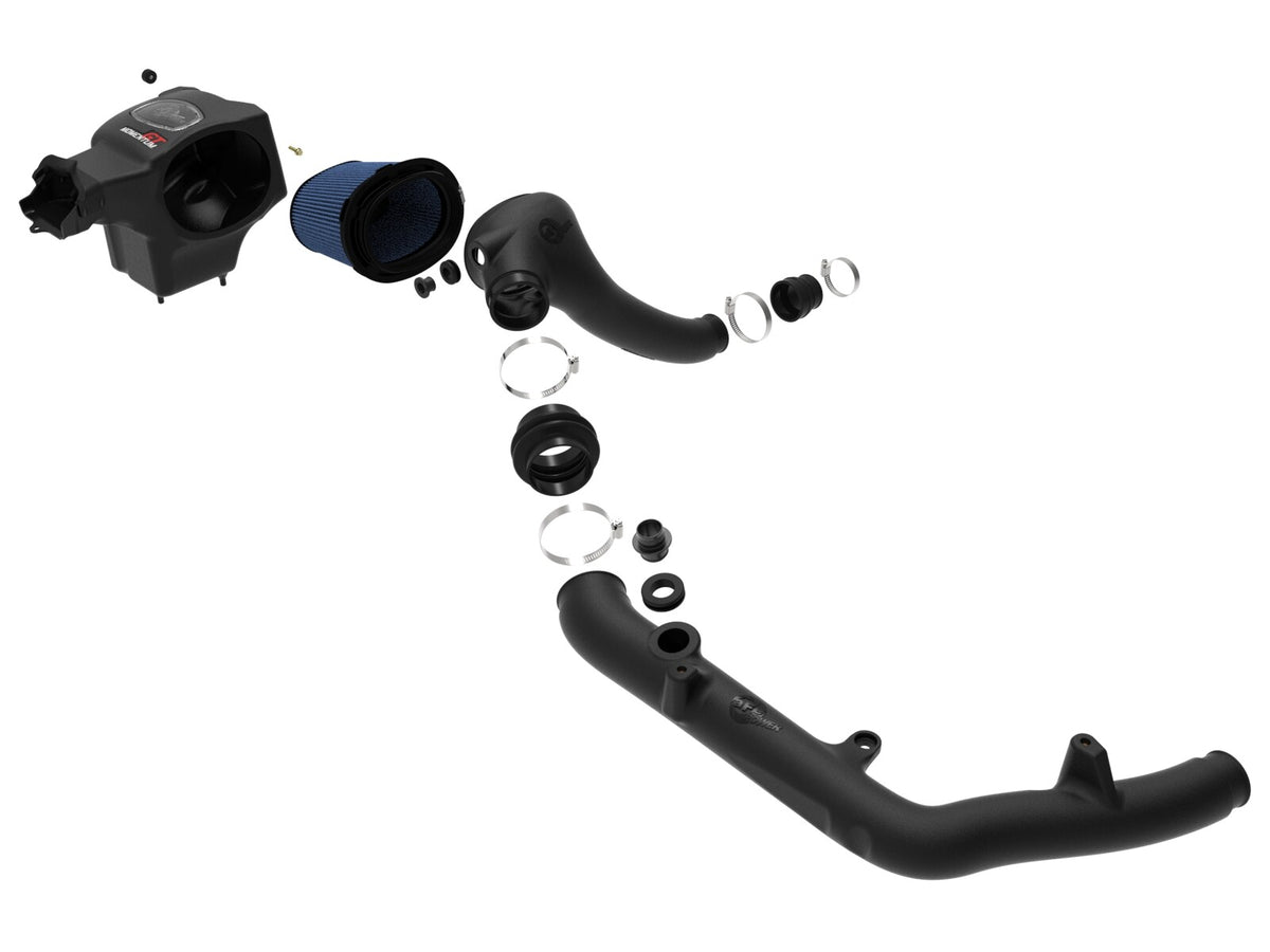 Momentum GT Cold Air Intake System w/ Pro 5R Filter Ford Bronco 21-26 V6-2.7L (tt) aFe Power-1