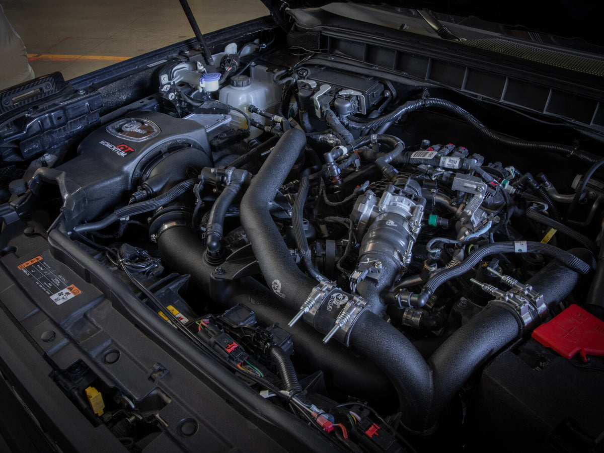 Momentum GT Cold Air Intake System w/ Pro 5R Filter Ford Bronco 21-26 V6-2.7L (tt) aFe Power-5