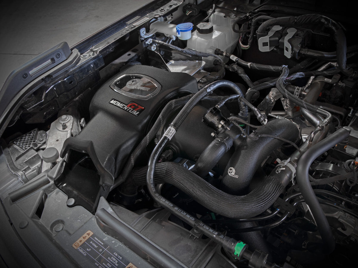 Momentum GT Cold Air Intake System w/ Pro Dry S Filter Ford Bronco 21-24 L4-2.3L (t) aFe Power-5