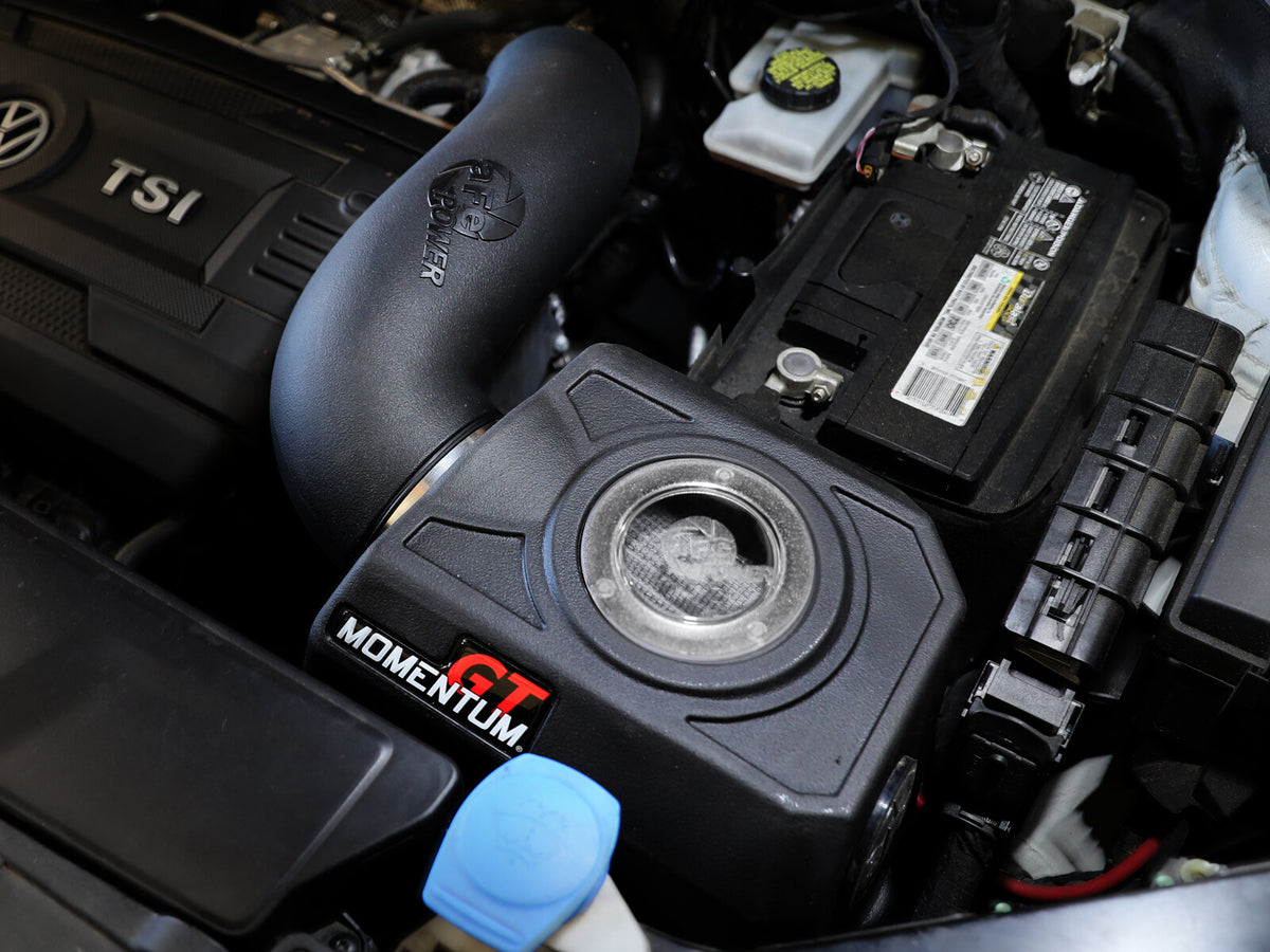 Momentum GT Cold Air Intake System w/ Pro Dry S Filter Volkswagen Atlas 18-23 L4-2.0L (t) aFe Power-5
