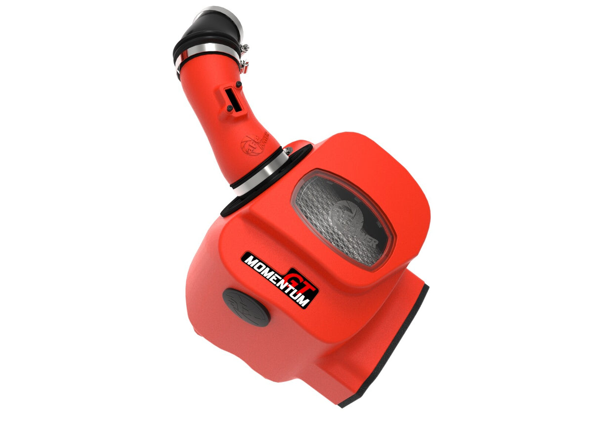 Momentum GT Cold Air Intake System Red w/ Pro Dry S Filter Toyota Land Cruiser (J300) 22-26 V6-3.4L (tt) aFe Power-6
