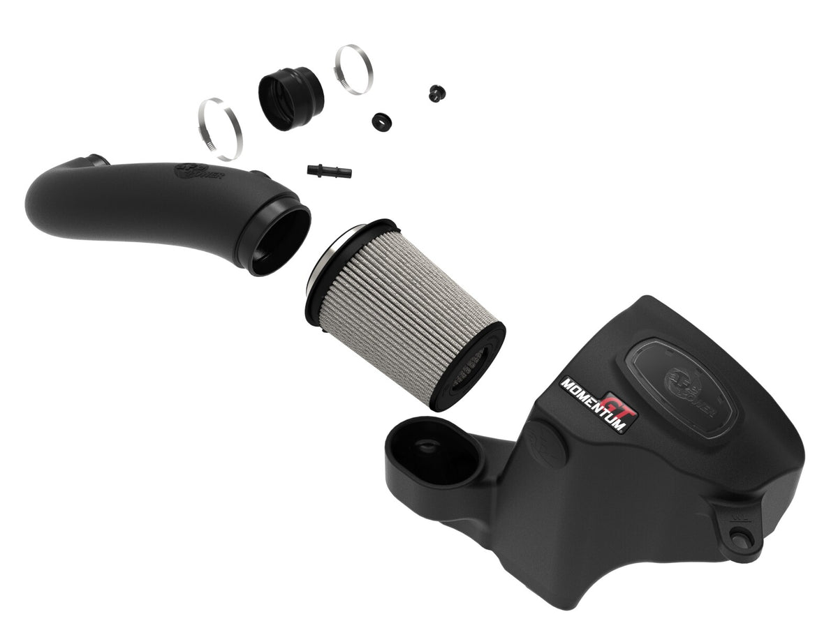 Momentum GT Cold Air Intake System w/ Pro Dry S Filter Jeep Grand Cherokee (Wl) 22-24 V8-5.7L Hemi aFe Power-1