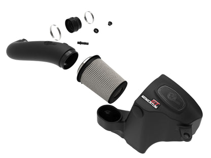 Momentum GT Cold Air Intake System w/ Pro Dry S Filter Jeep Grand Cherokee (Wl) 22-24 V8-5.7L Hemi aFe Power-1